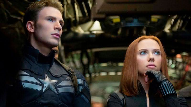 Scarlett Johnsson e Chris Evans contracenaram ao longo da "Saga do Infinito" - Divulgação/Marvel Studios