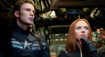 Scarlett Johnsson e Chris Evans contracenaram ao longo da "Saga do Infinito" - Divulgação/Marvel Studios