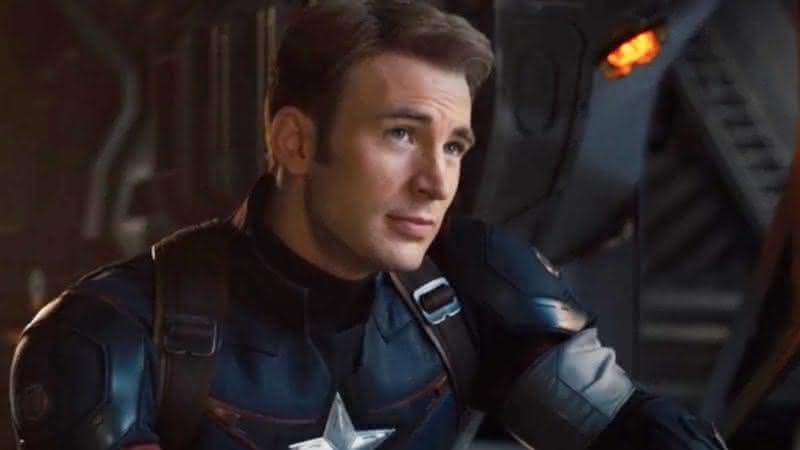 Chris Evans como Capitão America em cena do filme da Marvel - Marvel