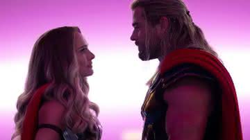 Chris Hemsworth não comeu carne para poder beijar Natalie Portman em cena de "Thor 4" - Divulgação/Marvel Studios