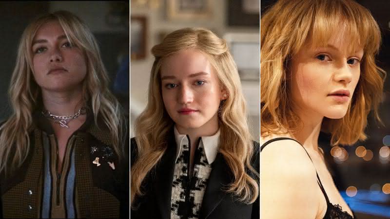 Florence Pugh, Julia Garner e mais atrizes disputam papel em cinebiografia de Madonna - Divulgação/Disney+/Netflix/Amazon Prime Video