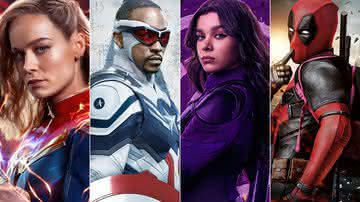 "Deadpool 3", "Thunderbolts", "Capitão América 4" e mais lançamentos daa franquia chegam aos cinemas e ao streaming em breve - Divulgação/Marvel Studios