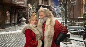 Goldie Hawn e Kurt Russell em "Crônicas de Natal 2" - Divulgação/Netflix