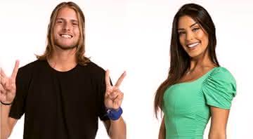 Daniel e Ivy foram eleitos pelo público para entrar no Big Brother Brasil 20 e agora disputam o nono paredão do programa - Divulgação/Globo