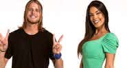 Daniel e Ivy foram eleitos pelo público para entrar no Big Brother Brasil 20 e agora disputam o nono paredão do programa - Divulgação/Globo