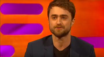 Daniel Radcliffe é conhecido mundialmente por ter interpretado o bruxo mais famoso dos cinemas, Harry Potter - Reprodução/The Graham Norton Show