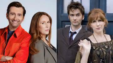 David Tennant e Catherine Tate como Doutor e Donna Noble - Divulgação/BBC