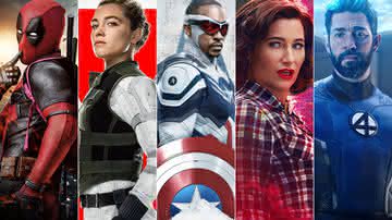 "Deadpool 3", "Thunderbolts", "Capitão América 4" e mais lançamentos do Universo Cinematográfico da Marvel - Divulgação/Marvel Studios