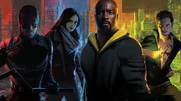 "Demolidor", "Jessica Jones", "Luke Cage", "Punho de Ferro", "Justiceiro" e a minissérie "Os Defensores", que reúne os heróis, migraram da Netflix para o Disney+ - Divulgação/Marvel