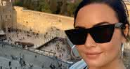 Demi Lovato em Israel - Reprodução/Instagram