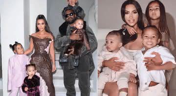 Kim Kardashian e Kanye West têm 4 filhos juntos - Instagram