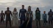 Heróis chegam a Terra no primeiro trailer de "Eternos" - Reprodução/Marvel Studios