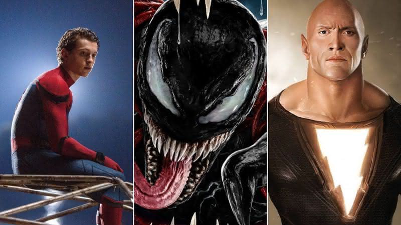 Tom Holland fora do MCU; "Venom 3" em desenvolvimento; e mais - Divulgação/Sony Pictures e Warner Bros.