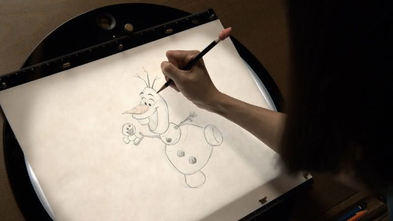 "Do Esboço à Realidade" apresenta artistas da Disney desenhando personagens icônicos - Divulgação/Disney+