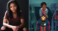 Dominique Thorne viverá Riri Williams, a Coração de Ferro, em "Pantera Negra: Wakanda Para Sempre" - Divulgação/Marvel Studios/Marvel Comics