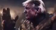 Em vídeo de campanha presidencial, Donald Trump apareceu como o vilão Thanos para dizer que sua reeleição é "inevitável" - Twitter