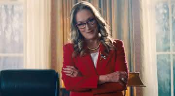 "Não Olhe Para Cima": Personagem de Meryl Streep questiona apocalipse em nova cena; assista - Netflix