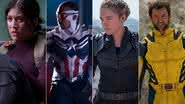 "Deadpool 3", "Thunderbolts", "Capitão América 4" e mais lançamentos da franquia chegam aos cinemas e aos streamings em breve - Divulgação/Marvel Studios