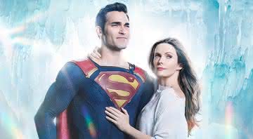 Elizabeth Tulloch e Tyler Hoechlin como Lois Lane e Superman em Supergirl - Divulgação/CW