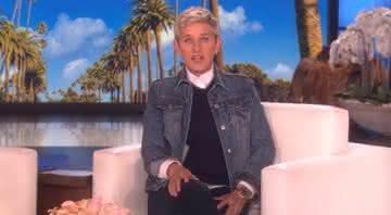 Ellen DeGeneres em seu programa nos EUA - YouTube/The Ellen DeGeneres Show