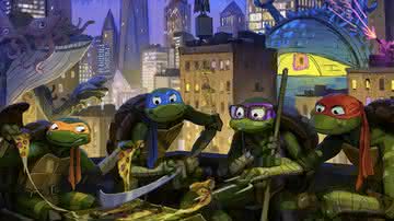 Em "As Tartarugas Ninja: Caos Mutante", nova aventura de Leonardo, Donatello, Raphael e Michelangelo, o caos não está só no título; CineBuzz já viu - Divulgação/Universal Pictures