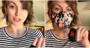 Emily Lyoness mostrou que, mesmo tendo asma severa e tomando diversas medicações, pode respirar com a máscara - emilylyoness/TikTok