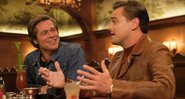 Brad Pitt e Leonardo DiCaprio em Era Uma Vez em... Hollywood. Crédito: Divulgação/Sony Pictures