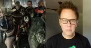 Esquadrão Suicida e James Gunn - Reprodução/Warner Bros./Instagram
