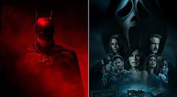 "The Batman" e "Pânico 5" são as estreias mais aguardadas de 2022, afirma site - Divulgação/Warner Bros. e Paramount Pictures