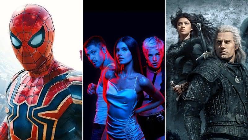 Confira as principais estreias da semana nos cinemas e streamings ( 13 a 19/12) - Divulgação/Marvel Studios, Globoplay, Netflix