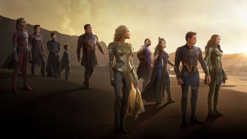 Chloé Zhao revela que final original de "Eternos" seria desolador e melancólico - Divulgação/Marvel Studios
