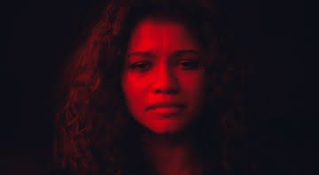 Zendaya como Rue em 'Euphoria'. Divulgação/HBO