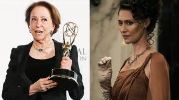 Fernanda Montenegro durante o Emmy Awards 2023; fãz de Harry Potter fizeram petição para que ela interpretasse Vicência Santos, papel de M