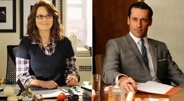 Tina Fey ("30 Rock") e Jon Hamm ("Mad Men") atuarão juntos em comédia de humor ácido - NBCUniversal / Lionsgate