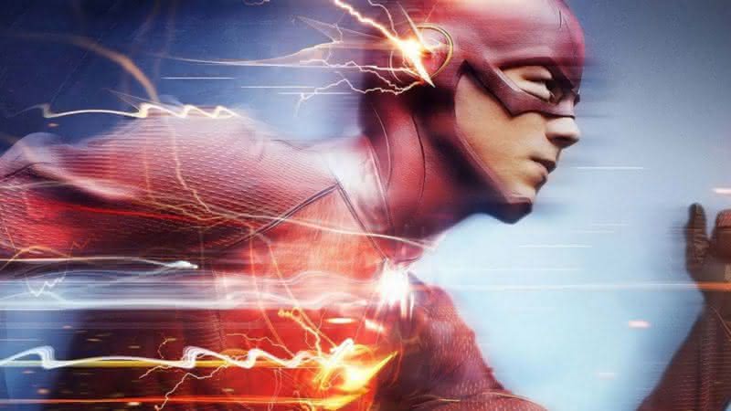 Flash em cartaz da série - Divulgação/CW