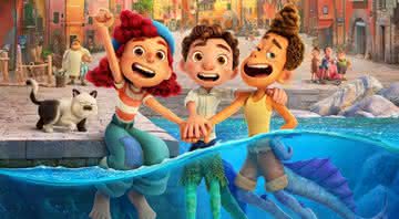 Claudia Raia e filha dublam vozes em “Luca”, novo filme da Pixar - Divulgação/Disney