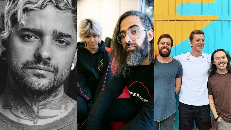 As bandas brasileiras Fresno, Supercombo e Scalene se apresentam na Comic Con - Reprodução/Instagram