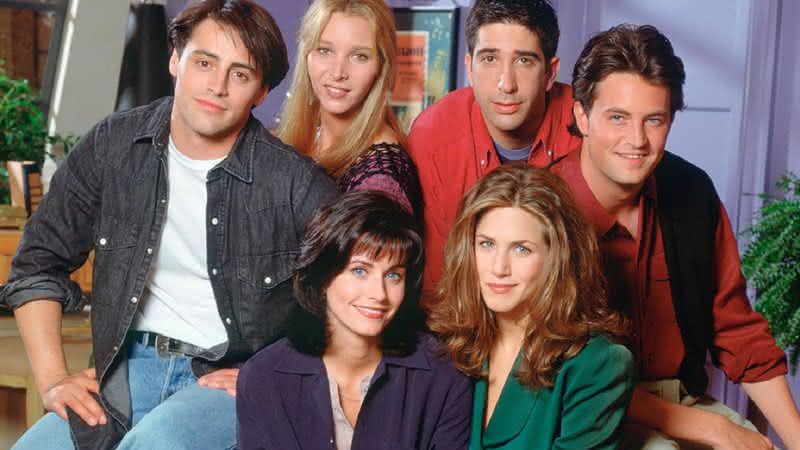 Elenco de Friends no início da série - Divulgação/Warner Bros.