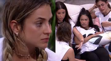 Gabi é confrontado por Bianca, Flayslane e Mari - Reprodução/Globo