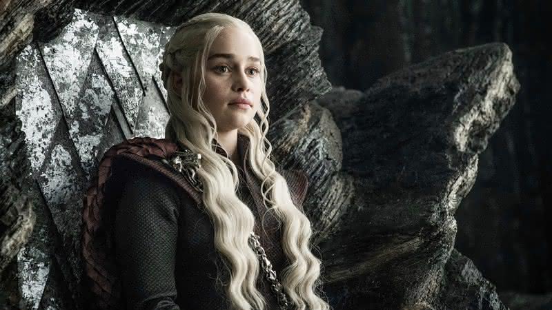 Daenerys Targaryen (Emilia Clarke) é um dos membros da Casa Targaryen - HBO