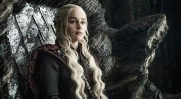 Daenerys Targaryen (Emilia Clarke) é um dos membros da Casa Targaryen - HBO