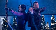 Kate Bishop e Clint Barton em "Gavião Arqueiro" - (Divulgação/Marvel Studios)