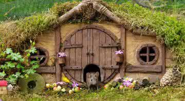 George, o Rato, ganho uma casinha inspirada na saga O Senhor dos Anéis - Facebook