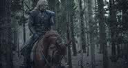 Geralt e Roach na primeira temporada de The Witcher - Netflix