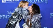 Selena Gomez e Gracie Teefey na premiere de Frozen 2 ontem (7) em Los Angeles, na Califórnia - Amy Sussman/Getty Images