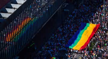 Imagem da Parada LGBTQ+ de 2014 em São Paulo - Victor Moriyama/Getty Images