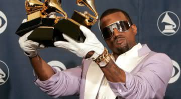 Kanye West na cerimônia do Grammy em 2006 - Kevin Winter / Getty Images