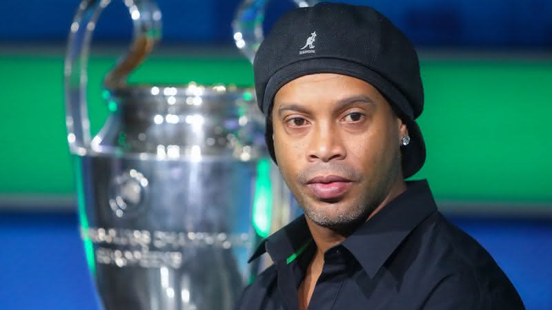 Ronaldinho Gaúcho em evento da UEFA Champions League, em 2018 - Hector Vivas / Getty Images