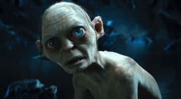 Gollum em cena de O Hobbit - Reprodução/Warner Bros.