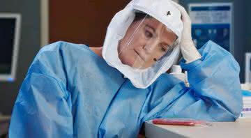 Ellen Pompeo na décima sétima temporada de Grey's Anatomy - Divulgação/ABC